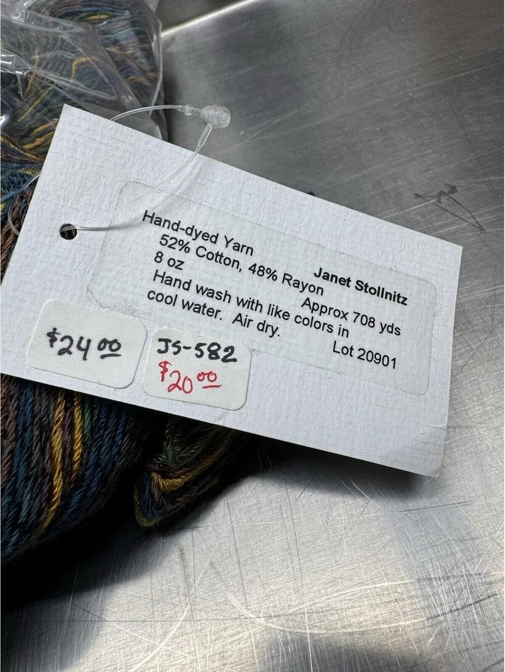 Silver Spring Looms Hand Dyed Multicolor 2 Skein Lot